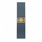 Пенал підвісний Qtap Robin QT1376PP1652RGWO 350х1650х316 Graphite/Whitish oak, фото 8