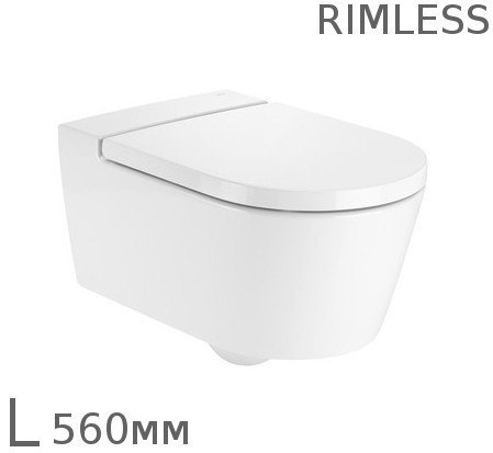 Унітаз Roca Inspira Round Rimless A346527000, фото 1
