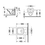 Унітаз Duravit D-Code Rectangular 45700900A1, фото 2