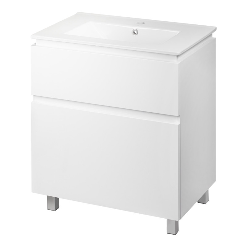 Підлогова Тумба з умивальником Qtap Albatross QT0171TN700D3070CW 71 см