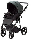 Коляска 2 в 1 Adamex Mobi Air Thermo ECO шкіра SA-29 сіра, фото 3