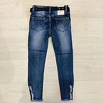 Джинси для дівчаток оптом, S&D, 6-16 років, арт. DT-324, фото 3