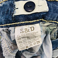 Джинси для дівчаток оптом, S&D, 6-16 років, арт. DT-324, фото 6