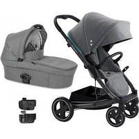 Коляска 2 в 1 X-Lander X-Cite Azure Grey сіра