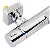 Змішувач для ванни термостатичний Qtap Votice 30T105GC, фото 3