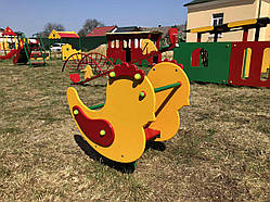 Гойдалка Пружинна Курча. Розмір 800х500х340 мм. Будь-який колір..