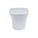 Унітаз Qtap Gemini QT25332614EW безобідковий із сидінням Soft-close, фото 2