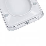 Унітаз Qtap Gemini QT25332614EW безобідковий із сидінням Soft-close, фото 4