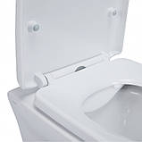 Унітаз Qtap Gemini QT25332614EW безобідковий із сидінням Soft-close, фото 6