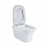 Унітаз Qtap Gemini QT25332614EW безобідковий із сидінням Soft-close, фото 10