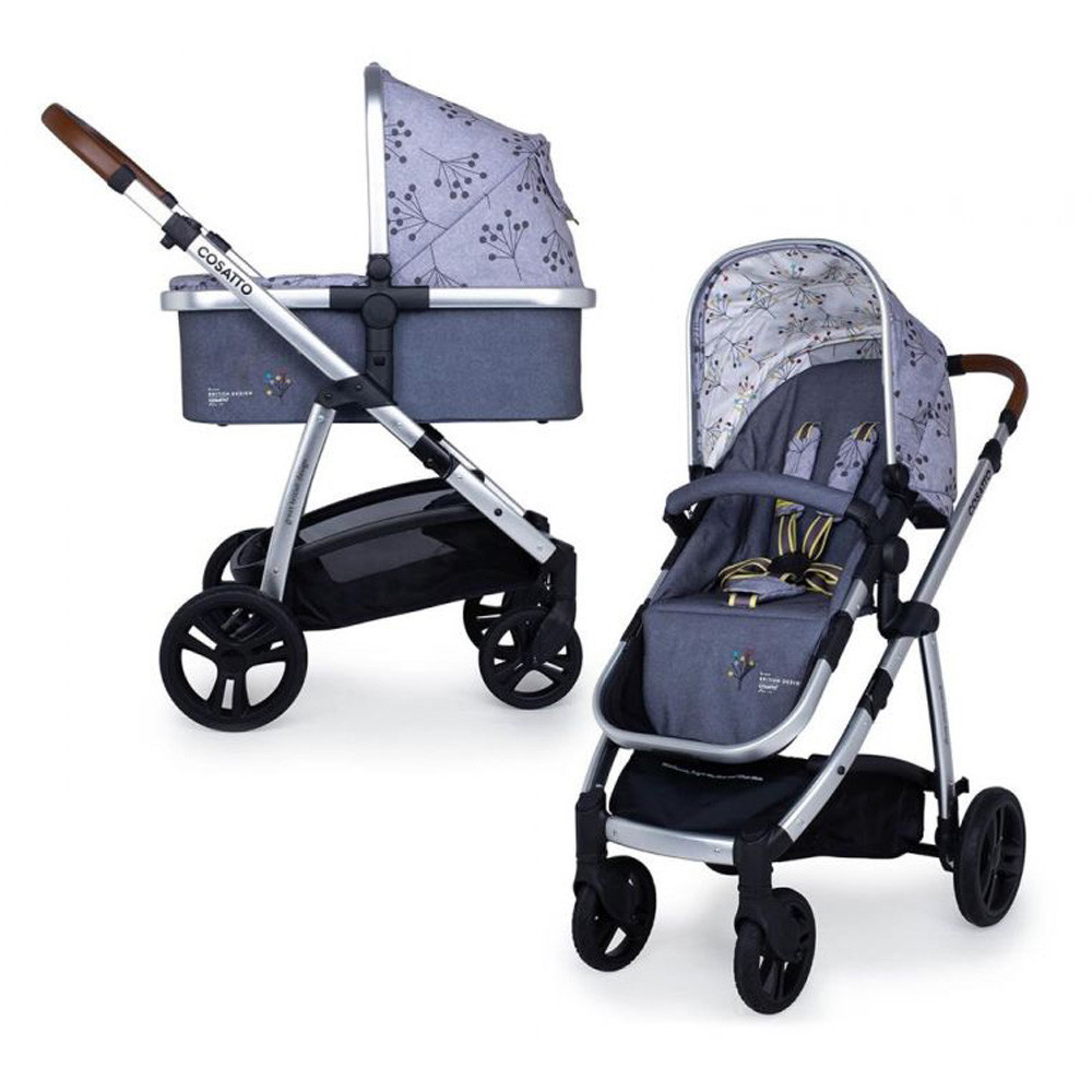 Коляска 2 в 1 Cosatto WOW2 Hedgerow Hedrerow сіра, фото 1