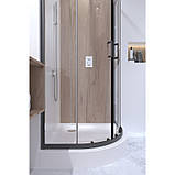 Душова кабіна Qtap Taurus BLA1099AC6 Clear 90х90 см, чорна, фото 5