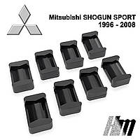 Ремкомплект ограничителя дверей Mitsubishi SHOGUN SPORT 1996 - 2008, фиксаторы, вкладыши, втулки