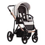 Коляска 2 в 1 Bebetto PASCAL Premium Stela 01 біла, фото 4