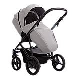 Коляска 2 в 1 Bebetto PASCAL Premium DARK 01 сіра, фото 3