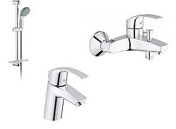 Набір змішувачів Grohe Eurosmart 123238 S (33265002+33300002+27926000)