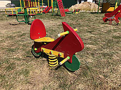 Гойдалка пружинна Мотоцикл. Розмір 900х830х210. Будь-який колір..