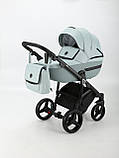 Коляска 2в1 Adamex Cortina CT-225 ментол, фото 2