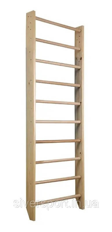 Спортивна дерев'яна шведська стінка (нерозбірна) SW-120, фото 1