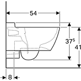 Унітаз Geberit Xeno2 Rimfree 500.500.01.1, фото 5