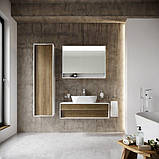 Пенал Ravak SB 430 Step X000001420 білий/горіх, фото 2