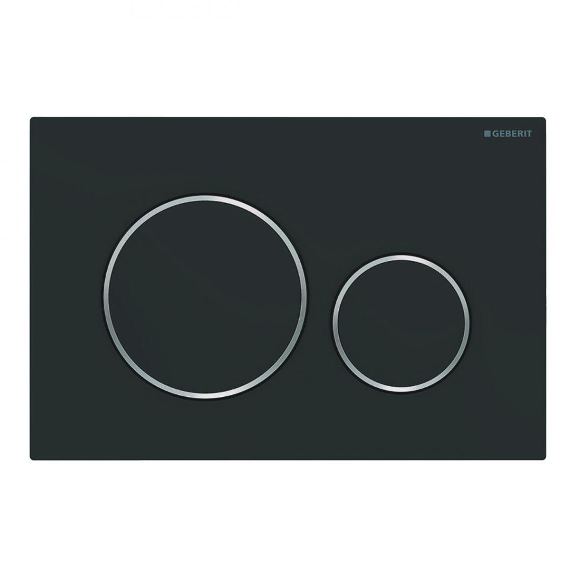 Клавіша змиву Geberit Sigma 20 115.882.14.1 чорна