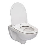 Унітаз із кришкою Roca Victoria Rectangular A34H398000, фото 3