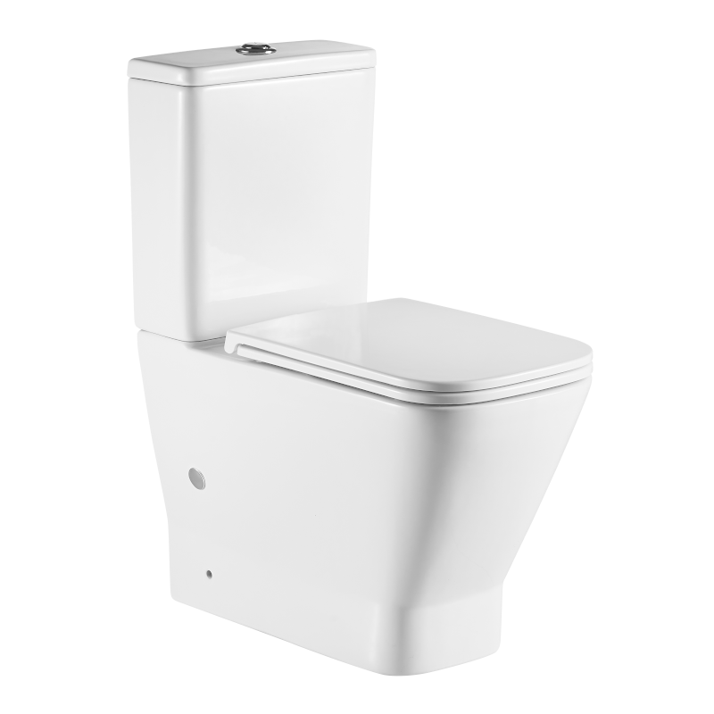 Унітаз Volle Leon Rey Rectangular 13-11-858 з кришкою slow-closing