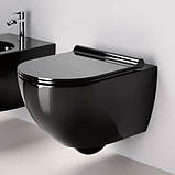 Унітаз Catalano Sfera NewFlush 1VSF54RNE чорний, фото 2