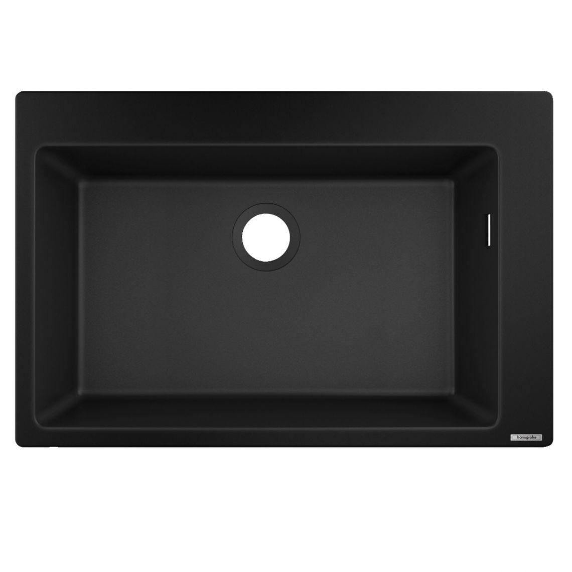 Кухонна мийка Hansgrohe S 51 S510-U660 43313170 Graphite Black, фото 1