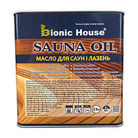 Масло для защиты древесины сауны или бани Sauna Oil
