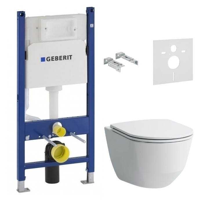 Унітаз Laufen Pro Slim H8669570000001 + Інсталяція Geberit 458.126.00.1