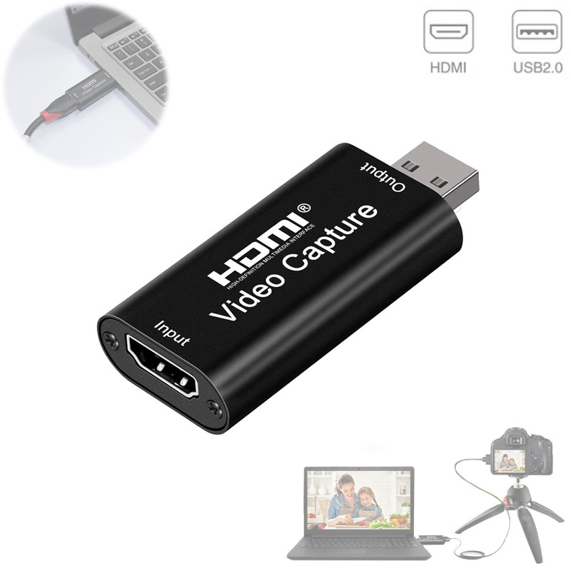 Карта відеозахоплення USB HDMI зовнішня 4К Full HD