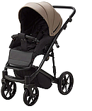 Коляска 2 в 1 Adamex Mobi Air Thermo ECO кожа PS-108 сіра, фото 3