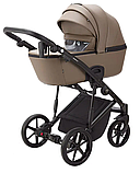 Коляска 2 в 1 Adamex Mobi Air Thermo ECO кожа PS-108 сіра, фото 5