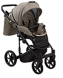 Коляска 2 в 1 Adamex Porto Light ECO SA-9 капучіно шкіра, фото 3