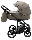 Коляска 2 в 1 Adamex Porto Light ECO SA-9 капучіно шкіра, фото 6