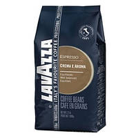 Кава в зернах Lavazza Crema Aroma Esppesso 1кг 80 Арабіка, 20 Робуста (лавацца крем арома експрессо)