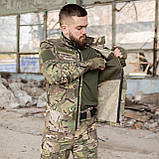Тактичний костюм 3 в 1 PATRIOT SET (бойова сорочка Ubacs (Убакс) + китель + штани Apex) мультикам Tactic 52, фото 11