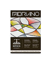Альбом-склейка для акварелі,Fabriano Unica.Bianco 50% бавовни,250г/м,20арк,21*29,7см