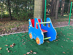 Гойдалка на пружині дитяча - Машинка. Будь-Який Колір.