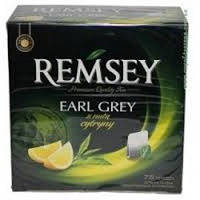 Чай черный с бергамотом и цитрусом Remsey Earl Grey Z Nuta Cytryny 75 пакетиков Ремси