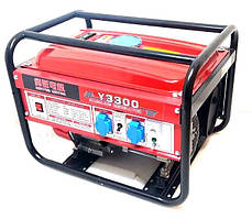 Бензиновий генератор Y3300 3KW 220V мідна обмотка