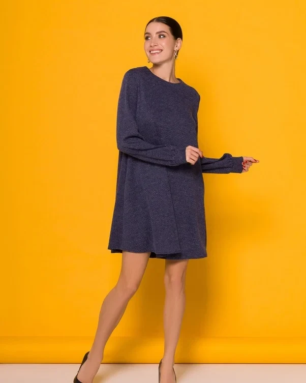 Плаття жіноче синє, фото 1