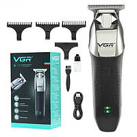 Машинка для стрижки волос VGR V-171 аккумуляторная беспроводная