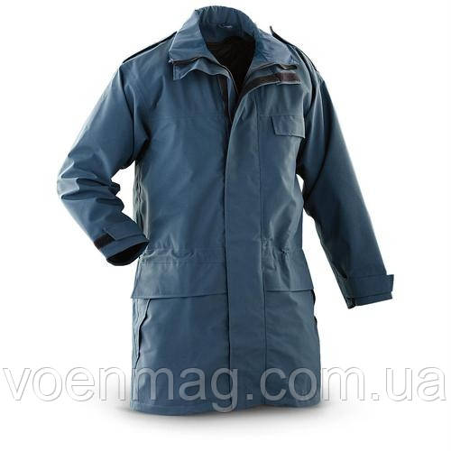 Куртка RAF GoreTex синя.