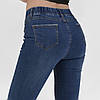 Джинси жіночі скіні Джегінси стрейчеві Розміри Темно-синій колір 25-й розмір, фото 8