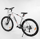 Спортивний велосипед на 27,5 дюймів Corso FIARO, Білий 73228, фото 3
