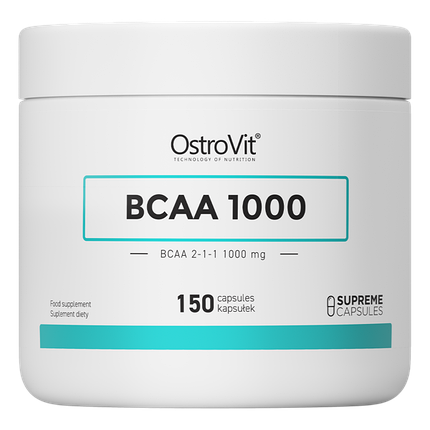 BCAA 1000 2:1:1 OstroVit 150 caps, фото 2