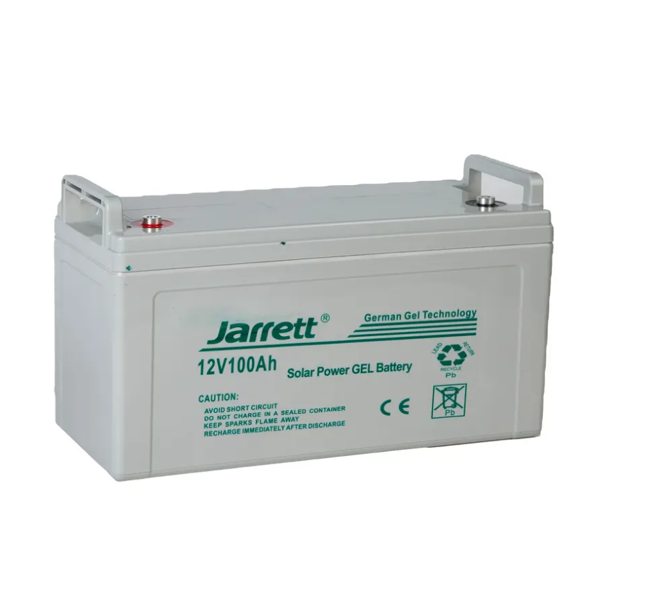 Акумулятор гелевий 100 Ah 12V Jarrett GEL Battery (гелевий акумулятор 100 ампер)